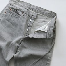 画像5: LEVI'S 501 GRAY DENIM PANTS "INSEAM SINGLE STITCH" "made in USA" 【W29 x L32 程度】 (5)