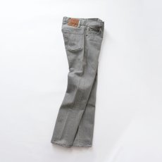 画像3: LEVI'S 501 GRAY DENIM PANTS "INSEAM SINGLE STITCH" "made in USA" 【W29 x L32 程度】 (3)