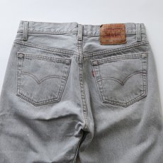 画像8: LEVI'S 501 GRAY DENIM PANTS "made in USA" 【W32 x L30 程度】 (8)