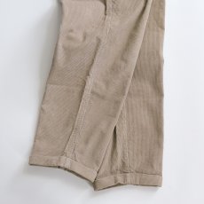 画像5: 90's CHAPS RALPH LAUREN COTTON WIDE WALE CORDUROY TUCK PANTS 【SIZE : W33 x L31 程度】 (5)