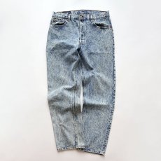 画像2: LEVI'S 501 ACID WASHED DENIM PANTS "made in USA" 【W34 x L31.5 程度】 (2)