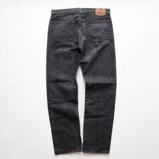 画像3: LEVI'S 501 BLACK DENIM PANTS "made in USA" "MINT CONDITION"【W38 x L34 程度】 (3)