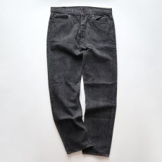 画像2: LEVI'S 501 BLACK DENIM PANTS "made in USA" "MINT CONDITION"【W38 x L34 程度】 (2)