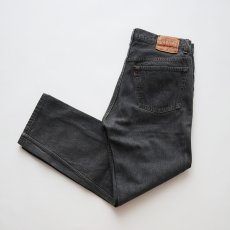 画像1: LEVI'S 501 BLACK DENIM PANTS "made in USA" 【W37 x L30 程度】 (1)