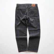 画像3: LEVI'S 501 BLACK DENIM PANTS "made in USA" 【W37 x L30 程度】 (3)