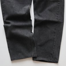 画像5: LEVI'S 501 BLACK DENIM PANTS "made in USA" 【W37 x L30 程度】 (5)