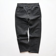 画像2: LEVI'S 501 BLACK DENIM PANTS "made in USA" 【W37 x L30 程度】 (2)