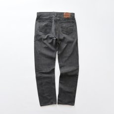 画像4: LEVI'S 501 BLACK DENIM PANTS "made in USA" 【W36 x L33 程度】 (4)