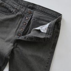 画像5: LEVI'S 501 BLACK DENIM PANTS "made in USA" 【W36 x L33 程度】 (5)