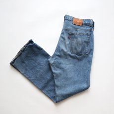 画像1: 〜80's LEVI'S 517 DENIM BOOTS CUT PANTS "INSEAM SINGLE STITCH" 【W36 x L33 程度】 (1)