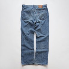 画像4: 〜80's LEVI'S 517 DENIM BOOTS CUT PANTS "INSEAM SINGLE STITCH" 【W36 x L33 程度】 (4)