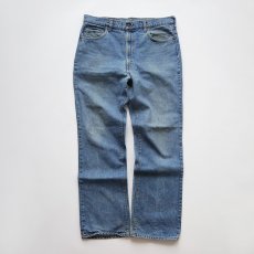 画像2: 〜80's LEVI'S 517 DENIM BOOTS CUT PANTS "INSEAM SINGLE STITCH" 【W36 x L33 程度】 (2)