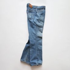 画像3: 〜80's LEVI'S 517 DENIM BOOTS CUT PANTS "INSEAM SINGLE STITCH" 【W36 x L33 程度】 (3)