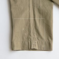 画像13: 50's US MARINE CORPS COTTON TWILL KHAKI TROUSERS【W28 x L30.5 程度】 (13)