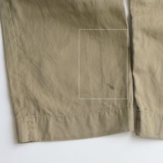 画像10: 50's US MARINE CORPS COTTON TWILL KHAKI TROUSERS【W28 x L30 程度】 (10)