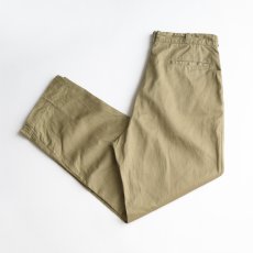 画像1: 60's US MILITARY COTTON TWILL KHAKI TROUSERS【W36 x L32 程度】 (1)