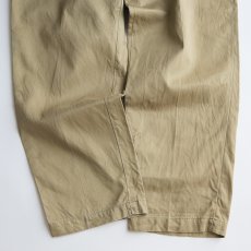 画像6: 60's US MILITARY COTTON TWILL KHAKI TROUSERS【W36 x L32 程度】 (6)