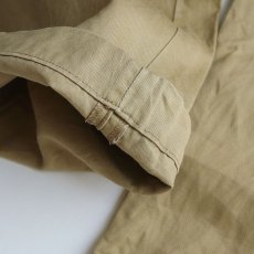 画像7: 60's US MILITARY COTTON TWILL KHAKI TROUSERS【W36 x L32 程度】 (7)