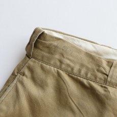 画像8: 60's US MILITARY COTTON TWILL KHAKI TROUSERS【W36 x L32 程度】 (8)