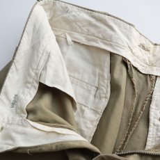 画像8: 60's US MILITARY COTTON TWILL KHAKI TROUSERS【W31 x L29.5 程度】 (8)