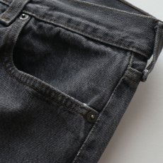 画像13: LEVI'S 501 BLACK DENIM PANTS "made in USA" 【W32 x L28.5 程度】 (13)