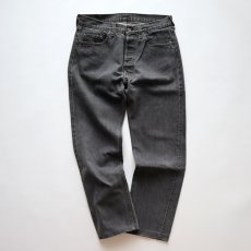 画像2: LEVI'S 501 BLACK DENIM PANTS "made in USA" 【W32 x L28.5 程度】 (2)