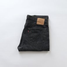 画像1: LEVI'S 501 BLACK DENIM PANTS "made in USA" 【W38 x L32 程度】 (1)