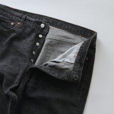 画像5: LEVI'S 501 BLACK DENIM PANTS "made in USA" 【W38 x L32 程度】 (5)