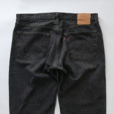 画像8: LEVI'S 501 BLACK DENIM PANTS "made in USA" 【W38 x L32 程度】 (8)