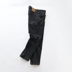 画像3: LEVI'S 501 BLACK DENIM PANTS "made in USA" 【W38 x L32 程度】 (3)