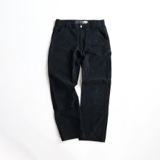 画像2: Carhartt BLACK COTTON DUCK W-KNEE PAINTER PANTS 【SIZE : W33 x L30.5 程度】 (2)