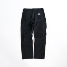 画像3: Carhartt BLACK COTTON DUCK W-KNEE PAINTER PANTS 【SIZE : W33 x L30.5 程度】 (3)