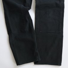 画像5: Carhartt BLACK COTTON DUCK W-KNEE PAINTER PANTS 【SIZE : W33 x L30.5 程度】 (5)