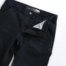 画像4: Carhartt BLACK COTTON DUCK W-KNEE PAINTER PANTS 【SIZE : W33 x L30.5 程度】 (4)