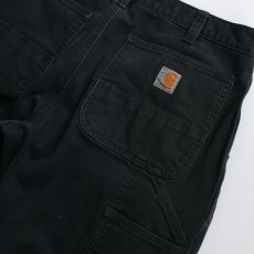 画像9: Carhartt BLACK COTTON DUCK W-KNEE PAINTER PANTS 【SIZE : W33 x L30.5 程度】 (9)