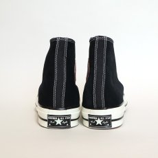 画像4: 【NEW】CONVERSE ALL STAR "Chuck Taylor" High NUBUCK x NYLON SHOES 【BLACK / Size : 9 1/2】 (4)