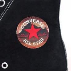 画像8: 【NEW】CONVERSE ALL STAR "Chuck Taylor" High NUBUCK x NYLON SHOES 【BLACK / Size : 9 1/2】 (8)