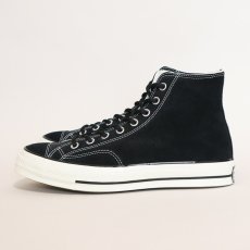 画像3: 【NEW】CONVERSE ALL STAR "Chuck Taylor" High NUBUCK x NYLON SHOES 【BLACK / Size : 9 1/2】 (3)