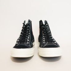 画像2: 【NEW】CONVERSE ALL STAR "Chuck Taylor" High NUBUCK x NYLON SHOES 【BLACK / Size : 9 1/2】 (2)