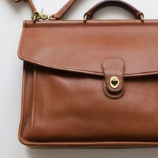 画像7: OLD COACH GLOVE LEATHER BRIEFCASE "HAND CRAFTED IN UNITED STATES" (7)