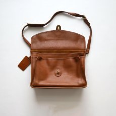 画像2: OLD COACH GLOVE LEATHER BRIEFCASE "HAND CRAFTED IN UNITED STATES" (2)