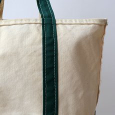 画像9: 80's L.L. Bean "BOAT AND TOTE" COTTON CANVAS TOTE BAG "Bessemer Trust" (9)