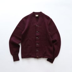 画像1: 50's NELSON KNITTING MILLS CO. WOOL KNIT AWARD CARDIGAN (1)