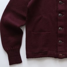 画像4: 50's NELSON KNITTING MILLS CO. WOOL KNIT AWARD CARDIGAN (4)