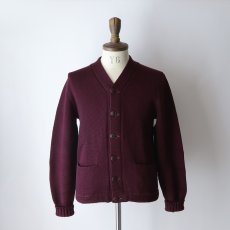 画像11: 50's NELSON KNITTING MILLS CO. WOOL KNIT AWARD CARDIGAN (11)