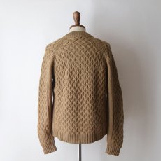 画像10: OLD UNKNOWN BRAND WOOL KNIT V NECK SWEATER (10)