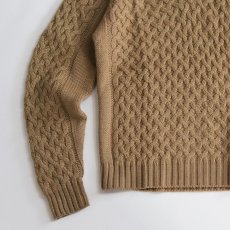 画像4: OLD UNKNOWN BRAND WOOL KNIT V NECK SWEATER (4)