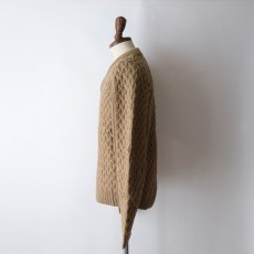 画像9: OLD UNKNOWN BRAND WOOL KNIT V NECK SWEATER (9)