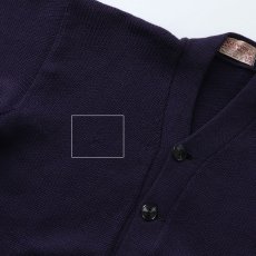 画像7: 〜60's ENGLEWOOD KNITTING MILLS NAVY  WOOL KNIT LETTERED AWARD CARDIGAN (7)