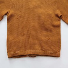 画像9: 50's NELSON KNITTING MILLS CO. WOOL KNIT LETTERED AWARD CARDIGAN (9)